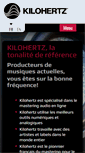 Mobile Screenshot of kilohertz.fr